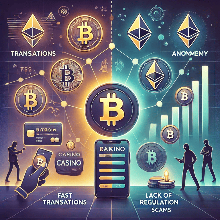 Kryptoměnová kasina: výhody a nevýhody pro moderní hráče